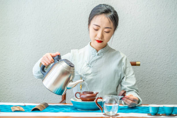Tea ceremony, asian culture concept