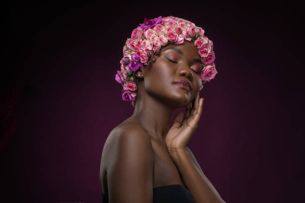 istock Pink African Flower Queen 1390303377