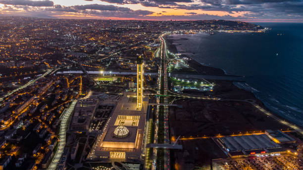 the city of Algiers in Algeria

￼ a panoramic view taken by drone in Algeria algiers stock pictures, royalty-free photos & images