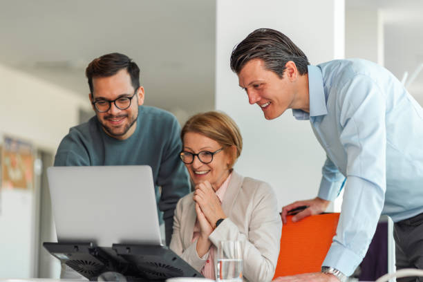 istock Colleagues in the office 1390307284