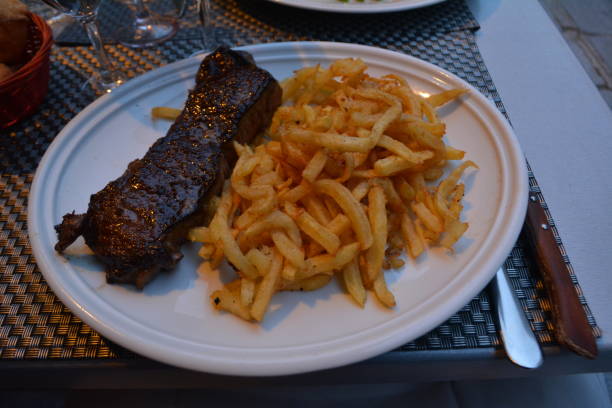 istock Steak and fries 1390307296