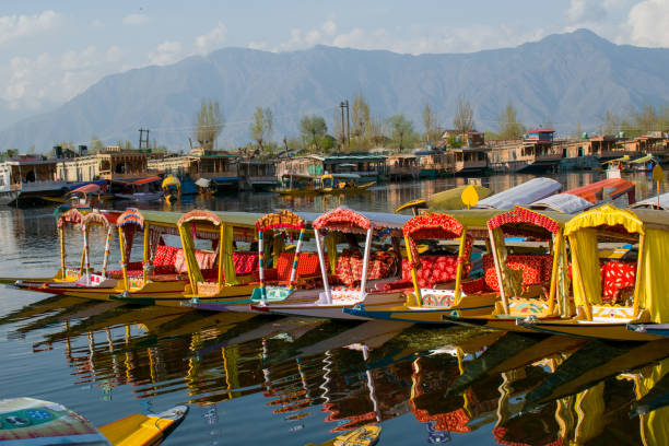 istock Sikara's  boat at Dal lake Kashmir 1390314915