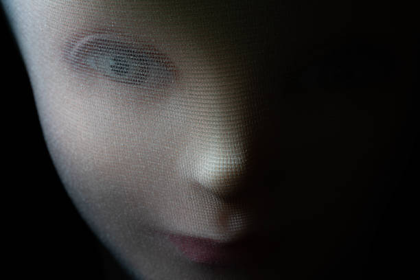 istock Lonely girl doll, looking for love. 1390321164