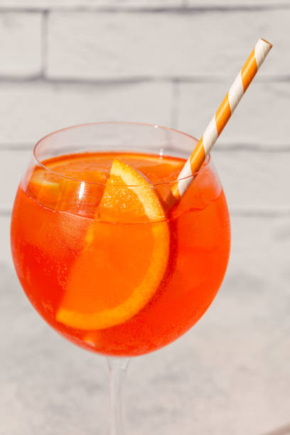 istock Glass of cold Spritz cocktail. 1390323665