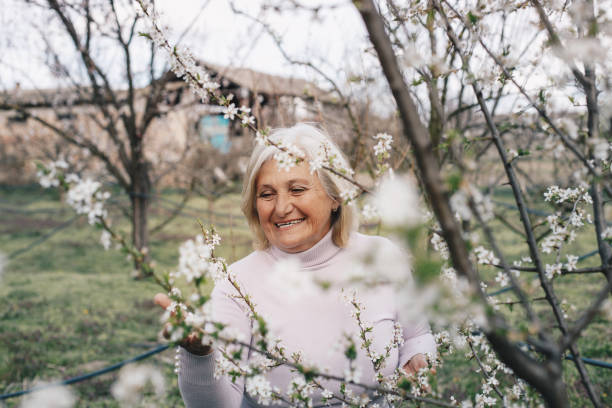 istock Cute older woman portrait 1390326297