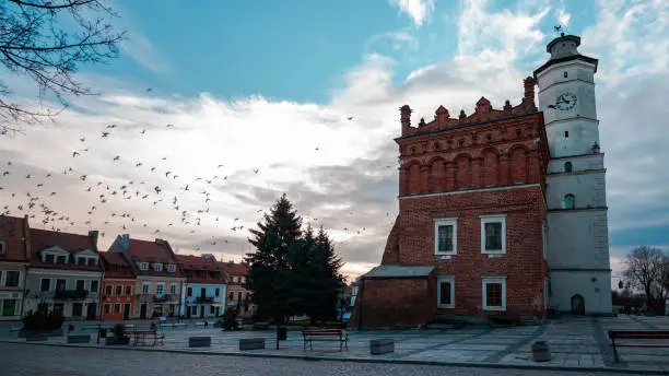 Sandomierz is a popular little city in the South of Poland