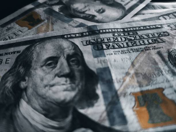 istock 100 Dollar Bills, USD 100, One Hundred American Dollar bills 1390331663