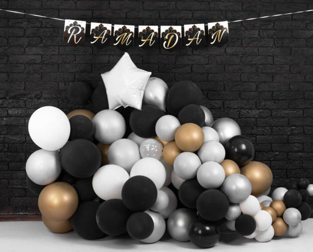 istock festive ramadan background with balloons 1390339405