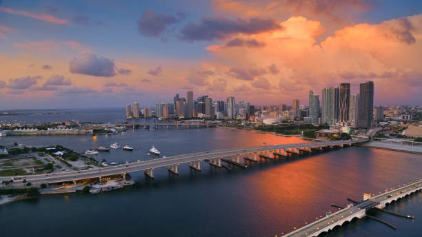 istock Waterfront of downtown Miami 1390340703