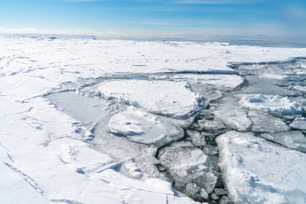 istock Georgian bay in winter,Tiny, Canada 1390343680