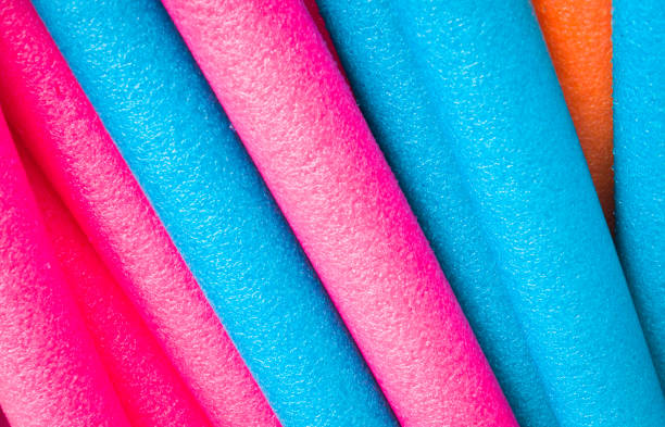 istock Blue and Pink Pool Noodles 1390343817