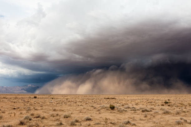 istock Massive Haboob dust storm in the desert 1390351237