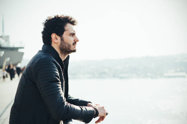 istock Portrait of Handsome Bearded Man 1390352054
