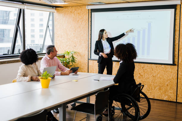 istock Business meeting - inclusion 1390380584