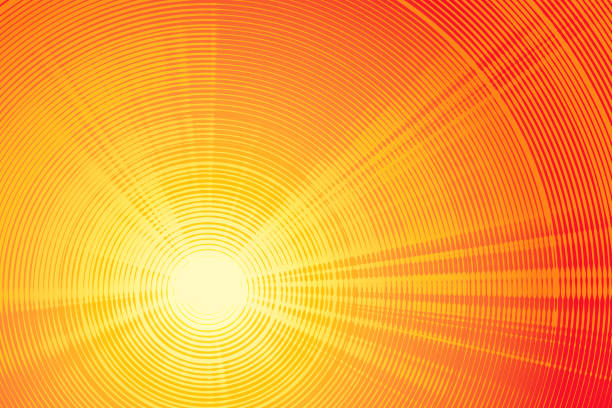 illustrazioni stock, clip art, cartoni animati e icone di tendenza di sfondo motion blur zoom - calore concetto