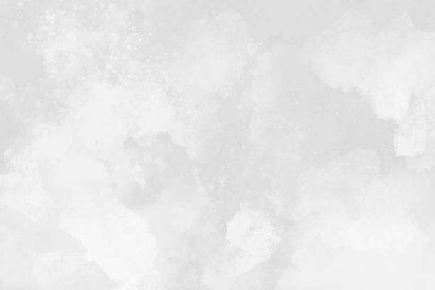 istock Abstract White Grey Paper Background Texture, Watercolor Marbled 1390401783