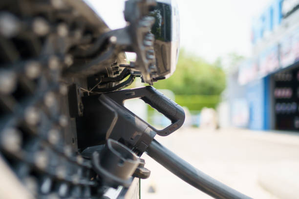 istock Charging Electric Vehicle or EV car. 1390402593