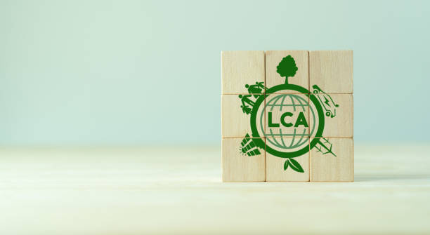 istock LCA, Life cycle assessment concept. Methodology for assessing environmental impacts associated on value chain product. Carbon footprint evaluation. ISO LCA standard aims for limited climate changing. 1390406746