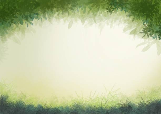 istock abstract nature green background. environmental theme design concepts for copy space. green leaf advertising frame. 1390420846