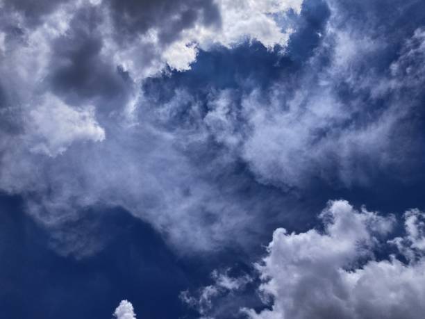 Creative white and grey clouds float in the earth surface Creative white and grey clouds float in the earth surface earth's atmosphere stock pictures, royalty-free photos & images