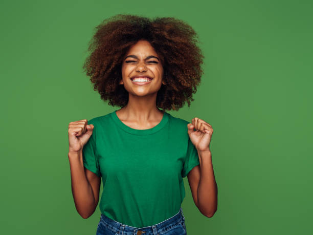 istock Beautiful afro woman 1390433250