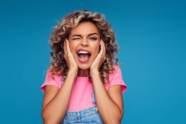 istock Beautiful emotional woman 1390434204