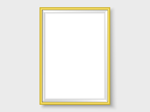 Sample Frame Downloadable Photoframe Template Realistic Stylish Frame Mock Up Vector Vector ...