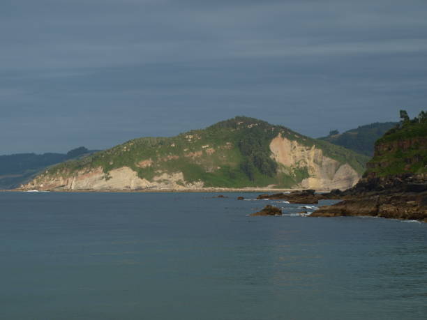 istock Cliffs in the sea. Travel. Copy space. Selective focus. 1390446055