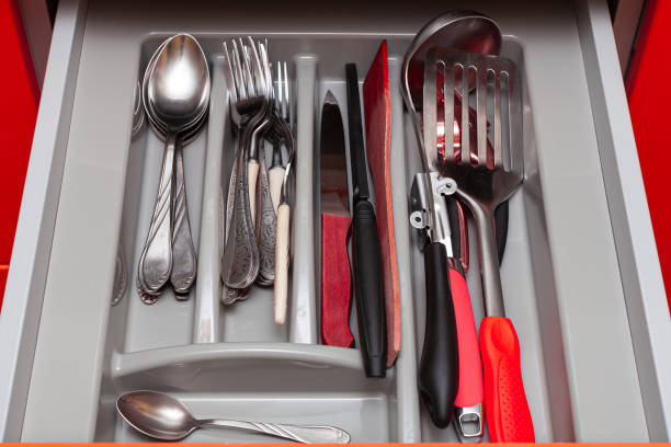 istock various cutlery lying in the kitchen drawer 1390453576