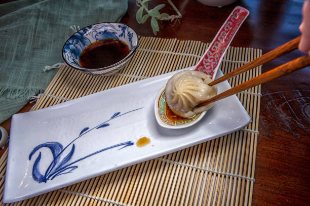 istock 'Shanghai Xiaolongbao' or 'soup dumplings' 1390457754