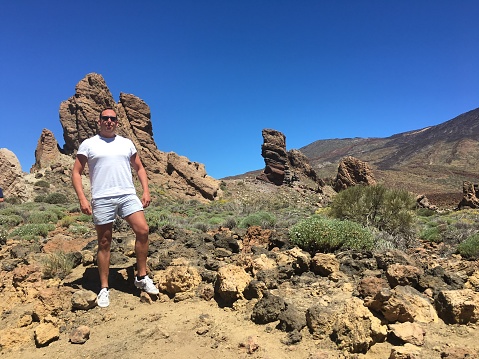 Mount Teide on the Spanish island of Tenerife.