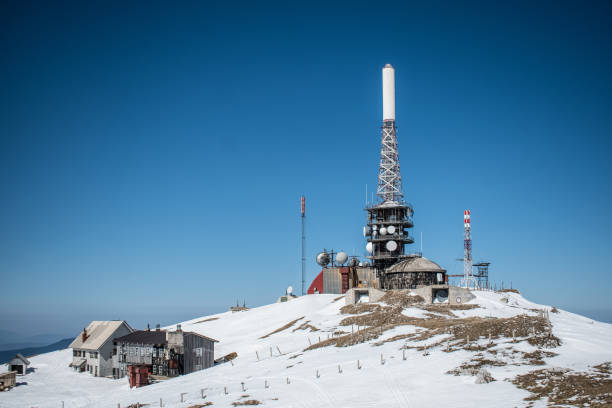 istock Tv tower from Bosnian public television 1390462163