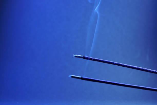 istock Smoke photographed in the studio with copy space and effect background 1390463059