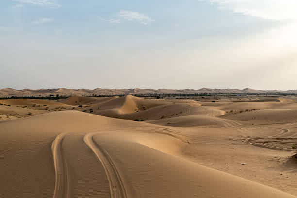 istock Sand mountain carves in Abu Dhabi 1390464293
