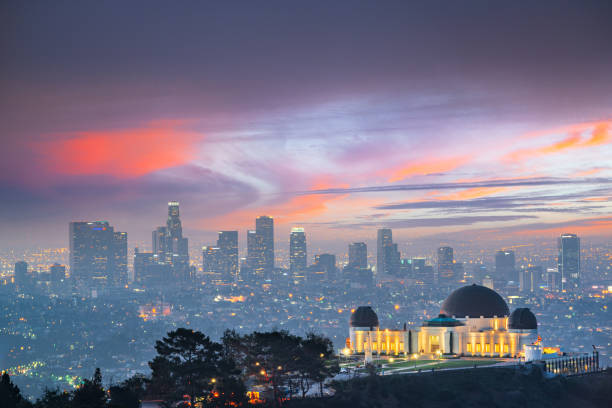 istock Los Angeles, California, USA Downtown from Griffith Park 1390465470