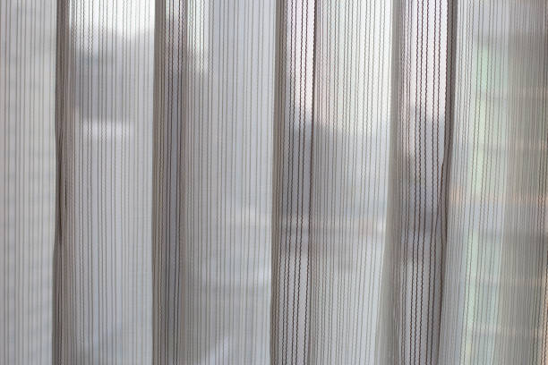 istock Curtains window, Room decoration interior 1390519377