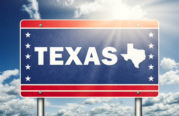 istock Welcome to US State of Texas 1390524916
