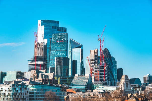 istock Construction around the city of London 1390543414