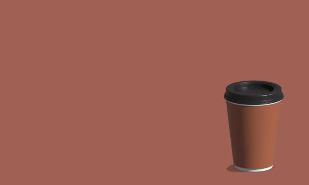 istock Coffee cup mock-up. Render realistic 3d illustration. Package mockup design for branding. Coffee away. coffee to go 1390551539