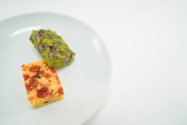 istock Brownie with a white plate 1390555429