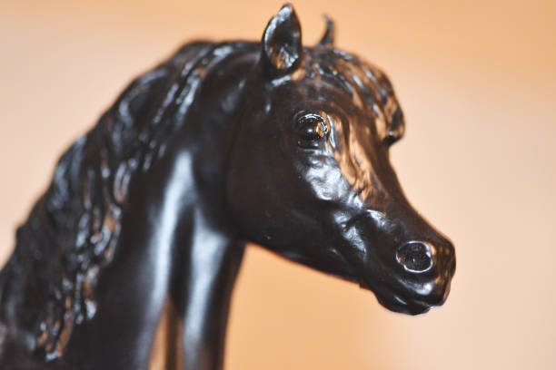 istock Toy Black Horse 1390559731