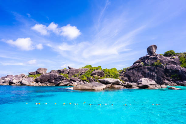 istock Similan Island beautiful and clear water in Phang-Nga 1390564553