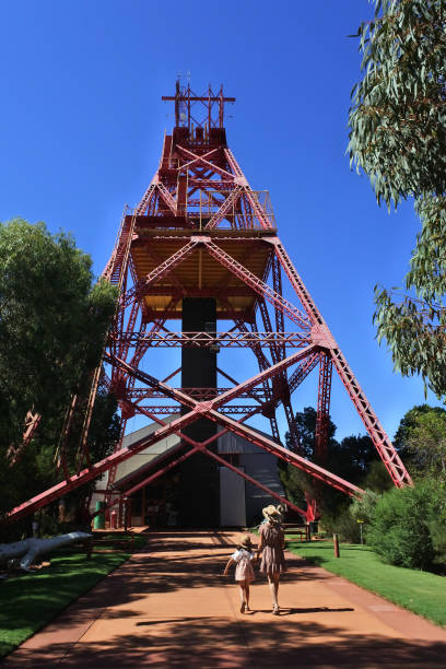 カルグーリー・ゴールドフィールズ博物館 西オーストラリア州 - town australia kalgoorlie mining ストックフォトと画像