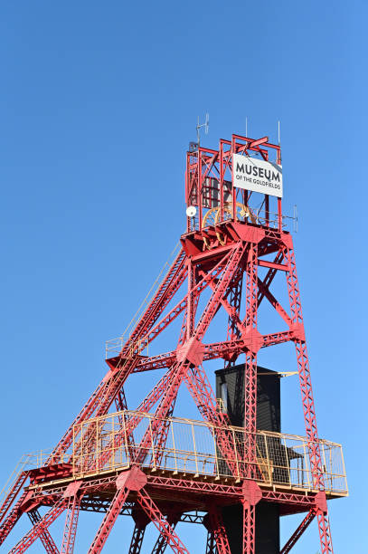 museo de kalgoorlie goldfields australia occidental - town australia kalgoorlie mining fotografías e imágenes de stock