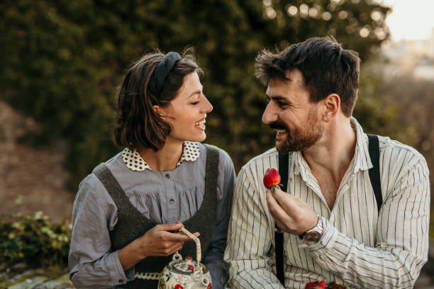 istock Picnic and fruits 1390579234