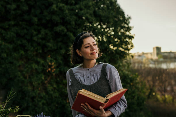 istock Me my book and nature 1390579322