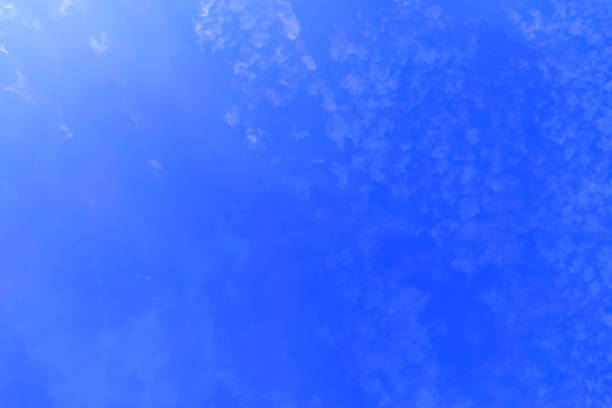 The blue sky is painted with cute little white clouds creating a beautiful appearance.
