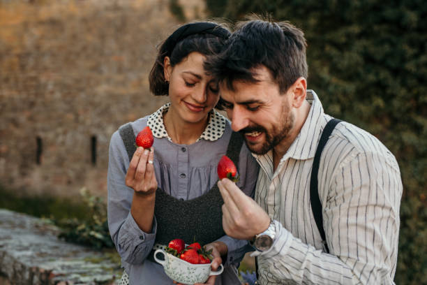 istock Couple on a weekend vacation 1390583224