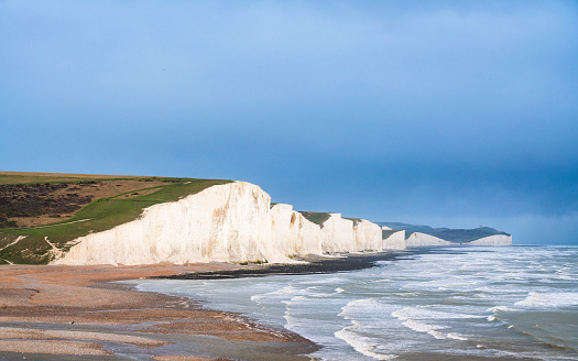 Seven Sisters Cliffs Eastbourne UK