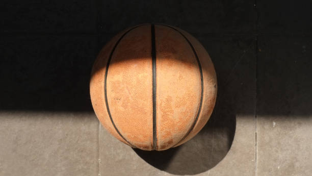 Limassol, Cyprus, June 11th, 2023: Basketball game moment on seaside court during 3x3 tournament at Molos Park pier